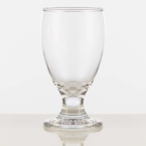 10oz glass goblet
