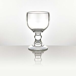 19oz goblet style shooner chalice. Heavy glass