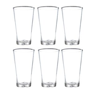 6 denali mountain 16oz pint glasses